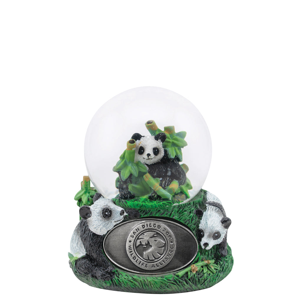 GIANT PANDA CUBS SNOWGLOBE WATERGLOBE SDZWA