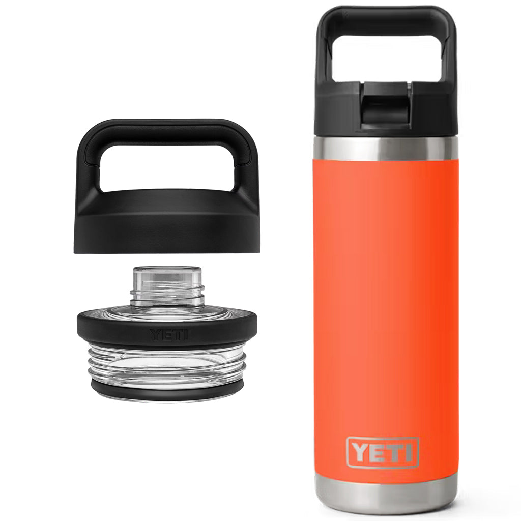 Etched Elephant YETI Rambler - Papaya Orange