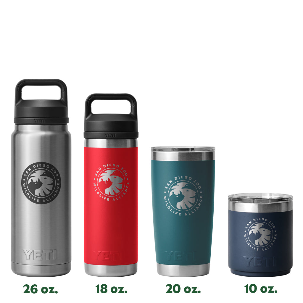 SDZWA Yeti 18oz Rambler - Rescue Red