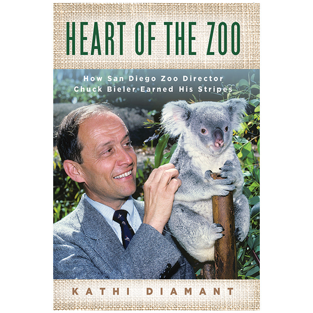 BOOK NON FICTION HEART OF THE ZOO CHUCK BIELER PAPER BACK