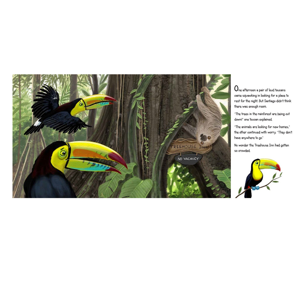 Children's Book: Sloth's Treehouse Inn