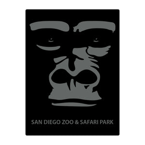 deck of cards playing gorilla shadow silver back 