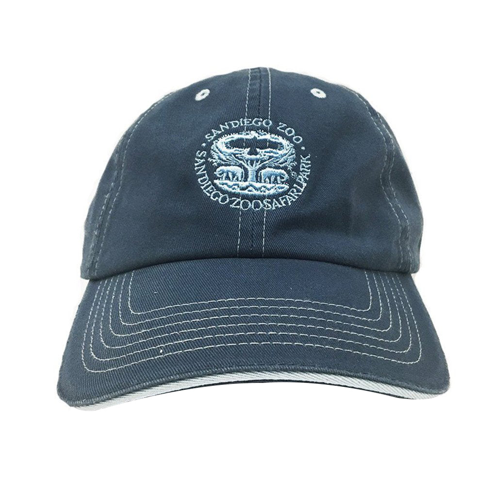 blue baseball cap hat adjustable tree of life 