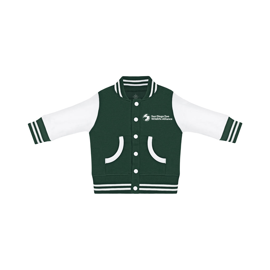 Baseball jacket - Dark green/Bronx Bears - Ladies | H&M IN