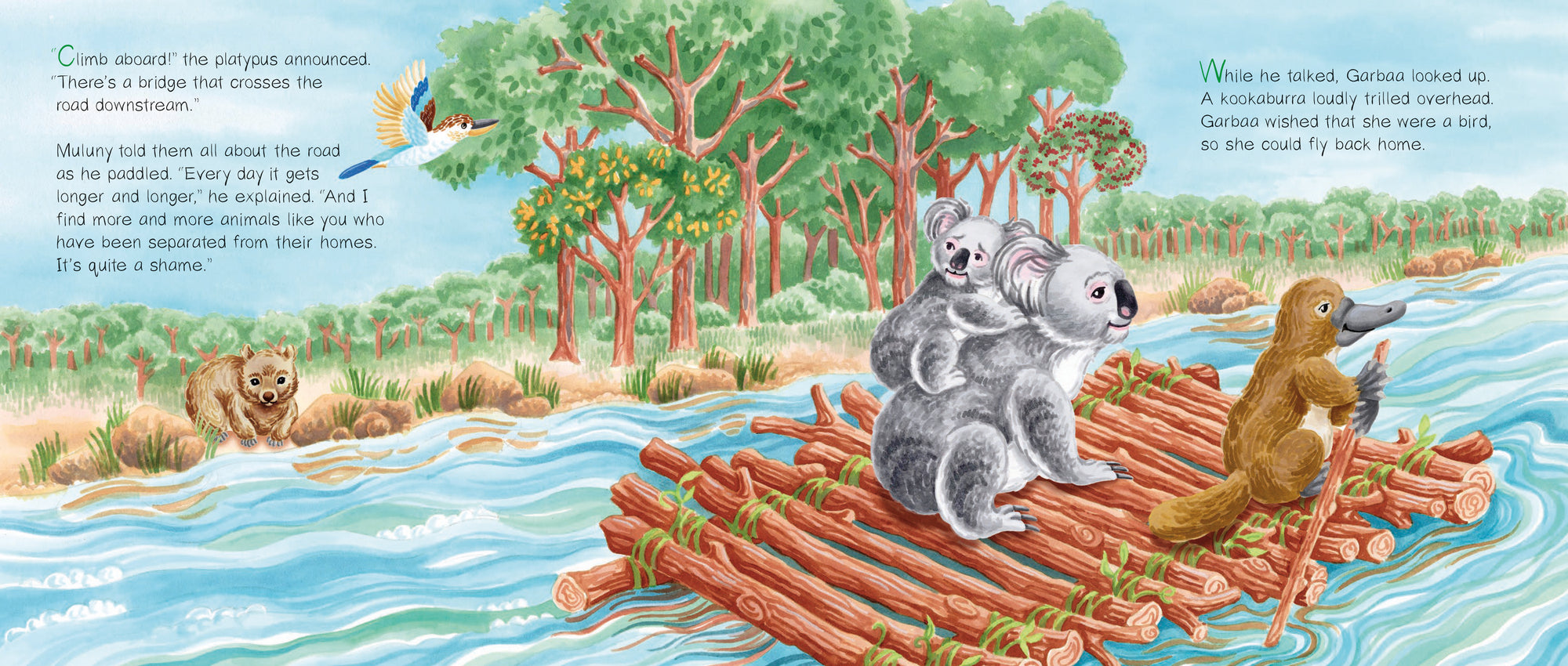 Children's Book: Koala Crossing