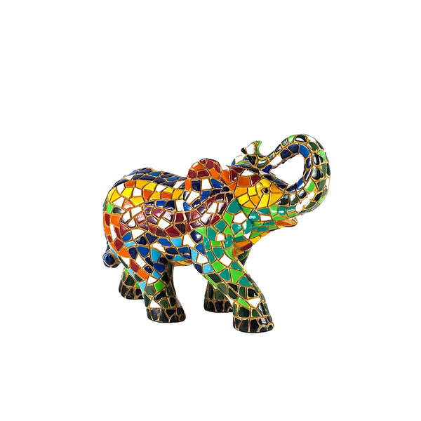 Mosaic Elephant - 3.5 inch - ShopZoo