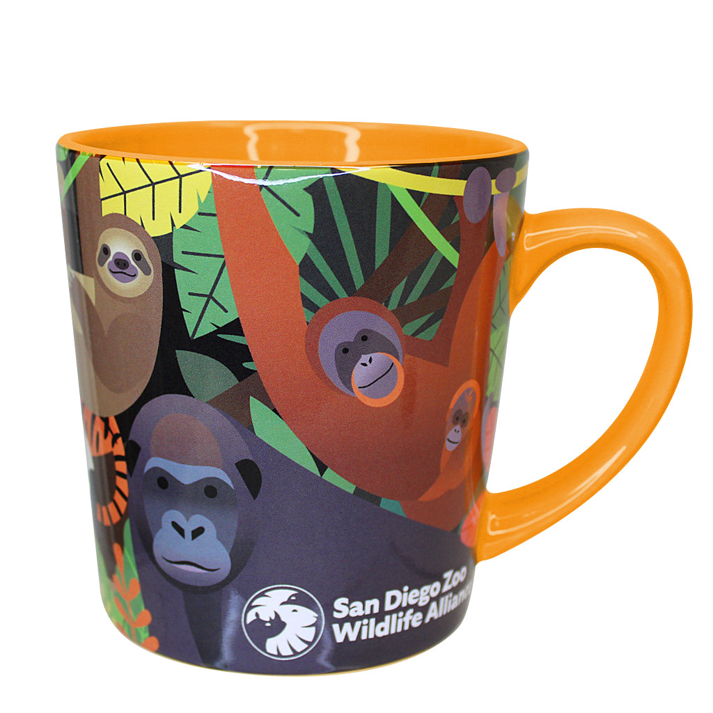 Orange Rainforest Mug
