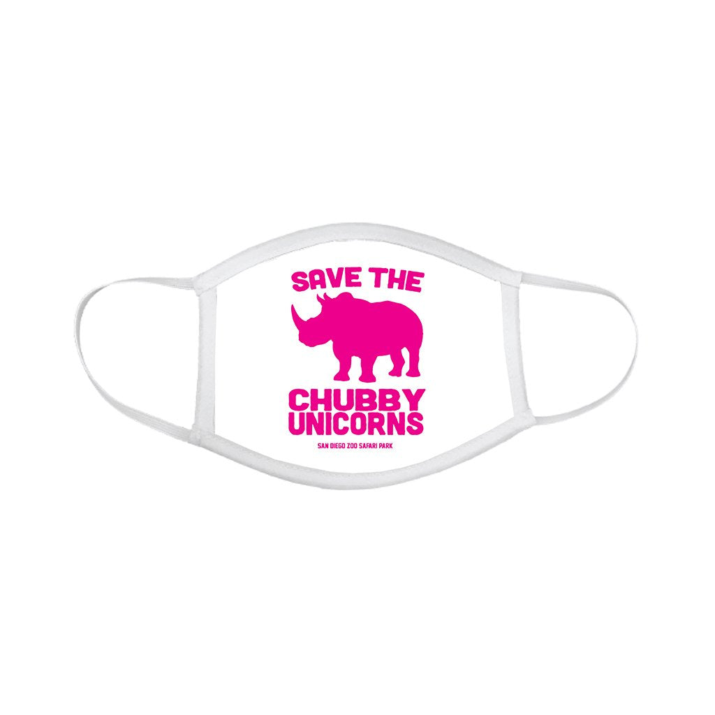 Save the Chubby Unicorns Face Mask