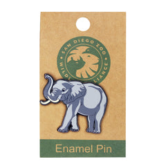 Elephant Pin Silver 3D Elephant Lapel Pin store Silver Color Enamel Pin Tie Tack Pin Africa Elephant Pin