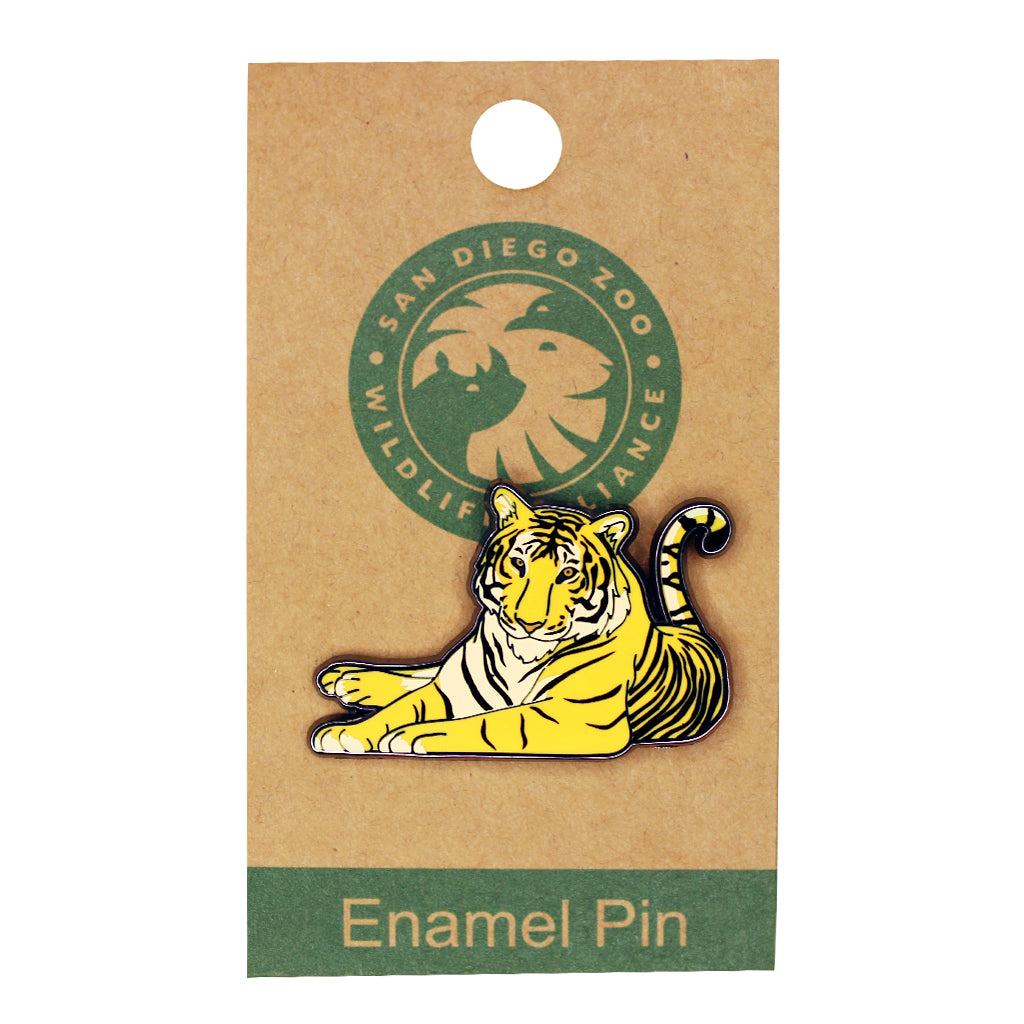 Tiger Enamel Souvenir Pin