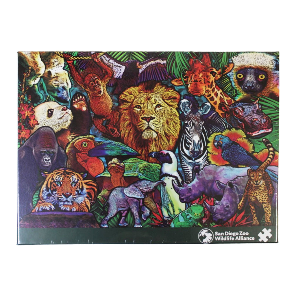 San Diego Zoo 500pc Animal Collage Puzzle - ShopZoo