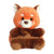 Aurora Palm Pals Rei Red Panda – Peluche Rosso E Marrone Da 13 Cm, Morbido Ed Ecologico