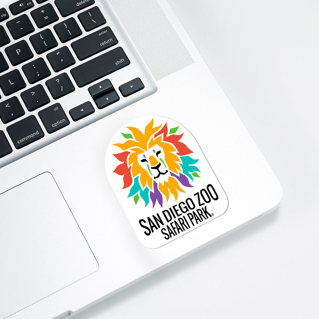 Colorful Lion Sticker