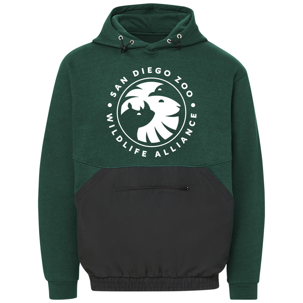 Sweatshirt green clearance and black