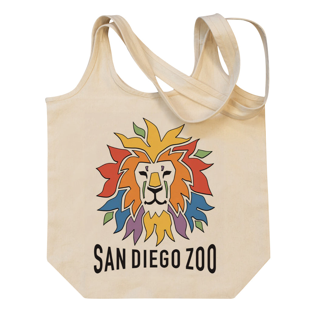 Colorful Lion Color-Changing Canvas Tote Bag