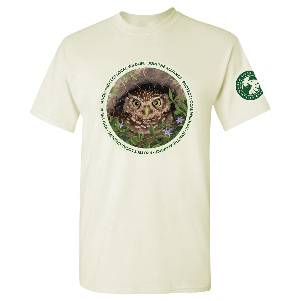 2022 Bird of the Year Burrowing Owl- T-shirt - American Birding