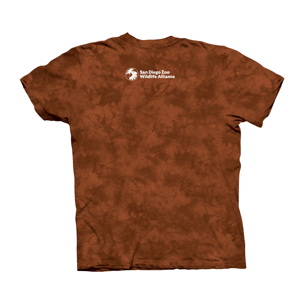 Red Panda Tie-Dyed Kids Tee