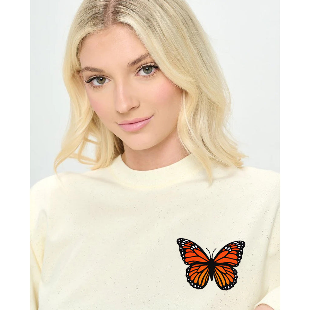 ShopZoo Monarch Butterfly Glitter Spirit Jersey 2XL