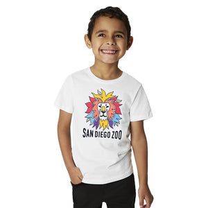 Colorful Lion Color-Changing Toddler Tee