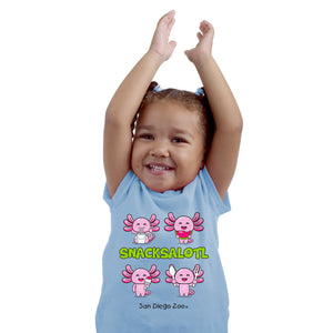 Snacksalotl Axolotl Toddler Tee