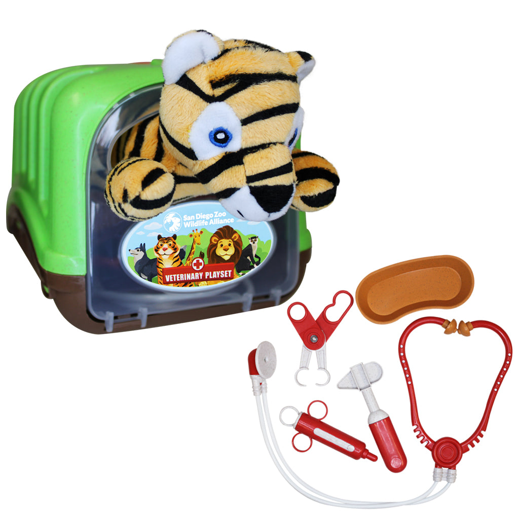 TIGER SDZWA VETERINARY KIT GREEN CARRIER